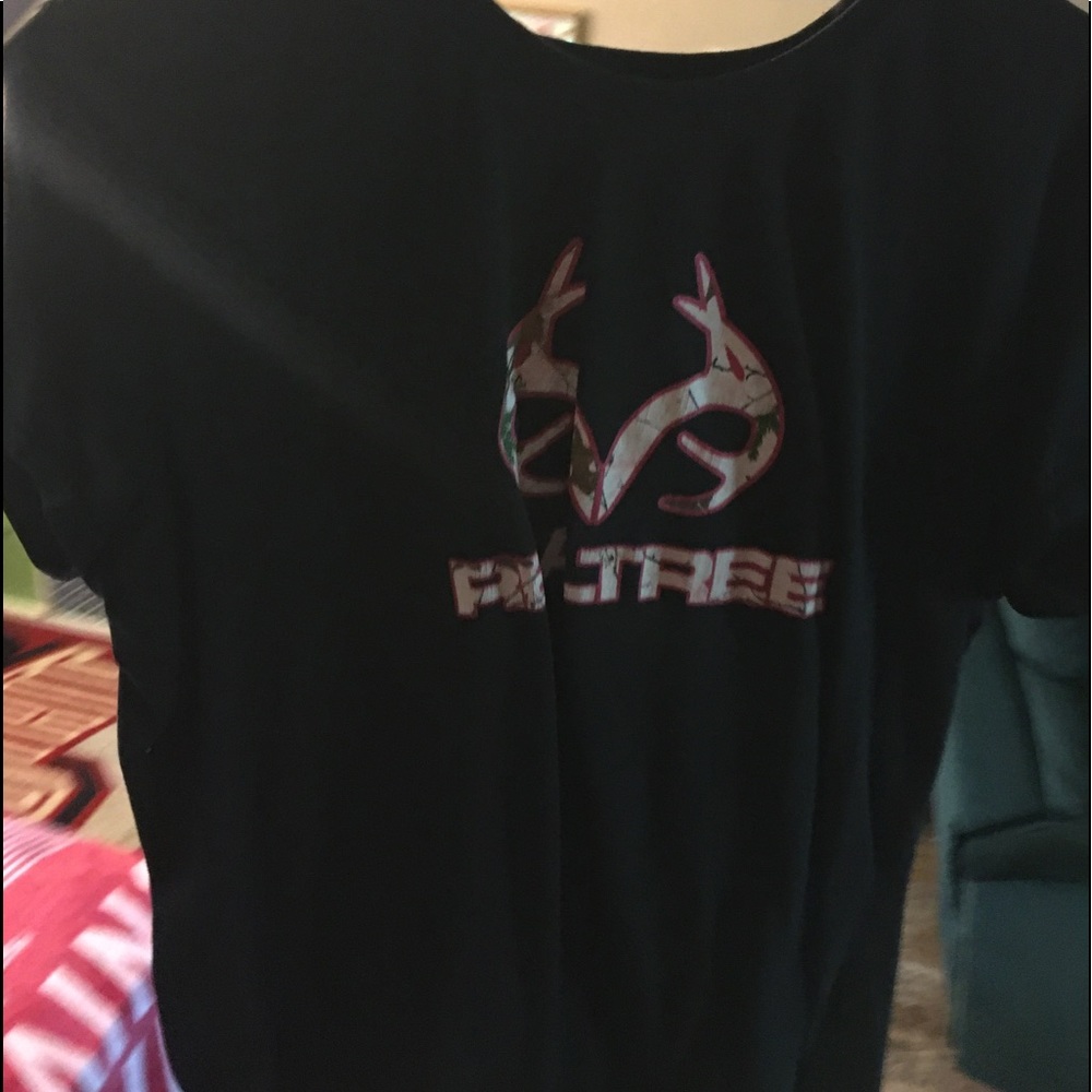 Real tree short sleeve t-shirt